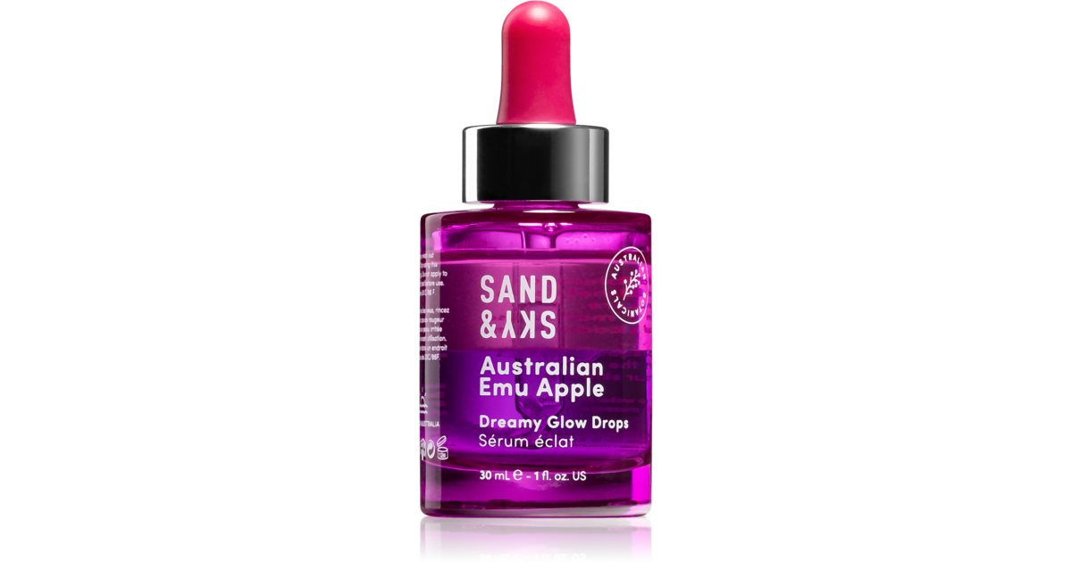 Sand &amp; Sky Австралийский эму Apple Dreamy Glow Drops 30 мл