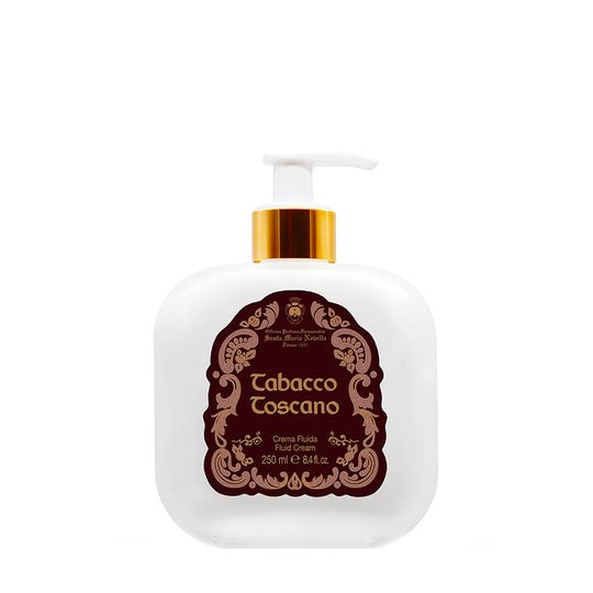 Santa Maria Novella Crème Fluide Tabac Toscan Verre 250 ml