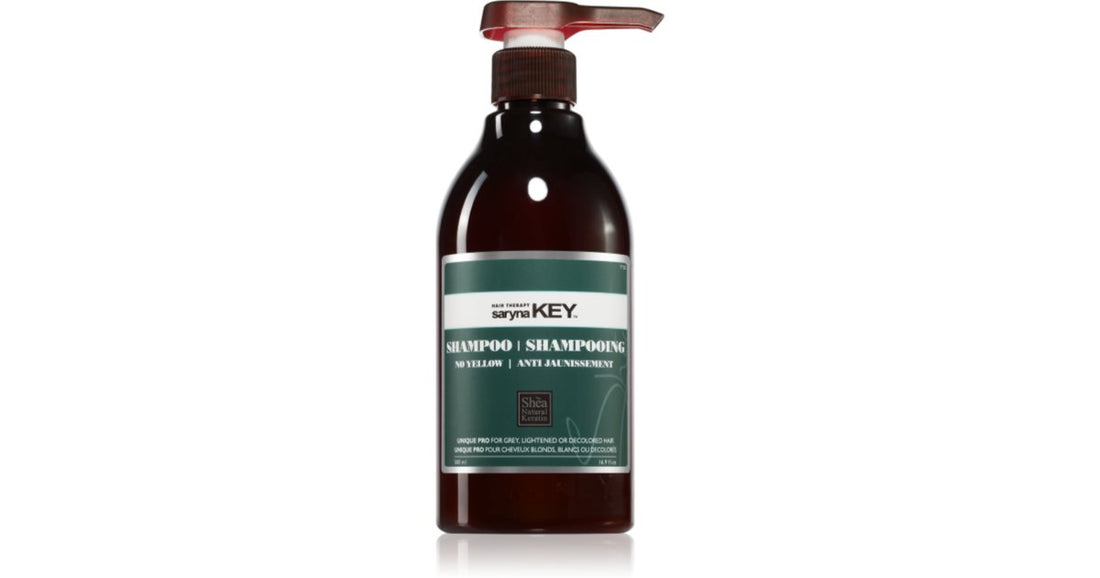 Saryna Key No Yellow Anti-Gelb-Shampoo mit Sheabutter 500 ml