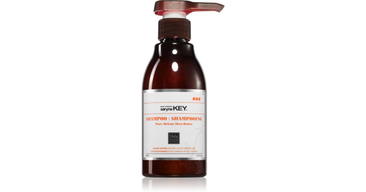 Saryna Key Pure African Shea Butter Color Lasting shampoo til farvet hår med sheasmør 300 ml