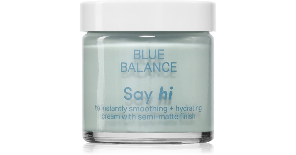 Say Hi Blue Balance crema suavizante hidratante para el rostro 50 ml