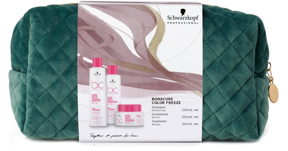 Schwarzkopf Professional BC Bonacure Color Freeze gaveæske til farvet hår 3 stk