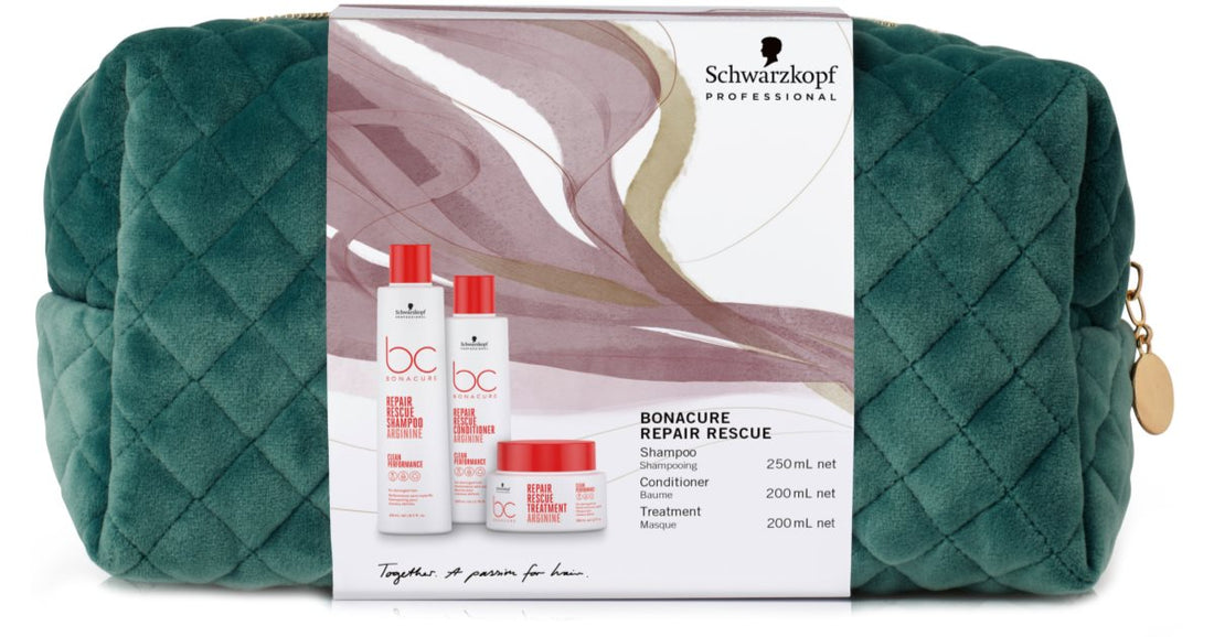 Schwarzkopf Professional BC Bonacure Repair Rescue cadeaupakket voor beschadigd en droog haar 3 stuks