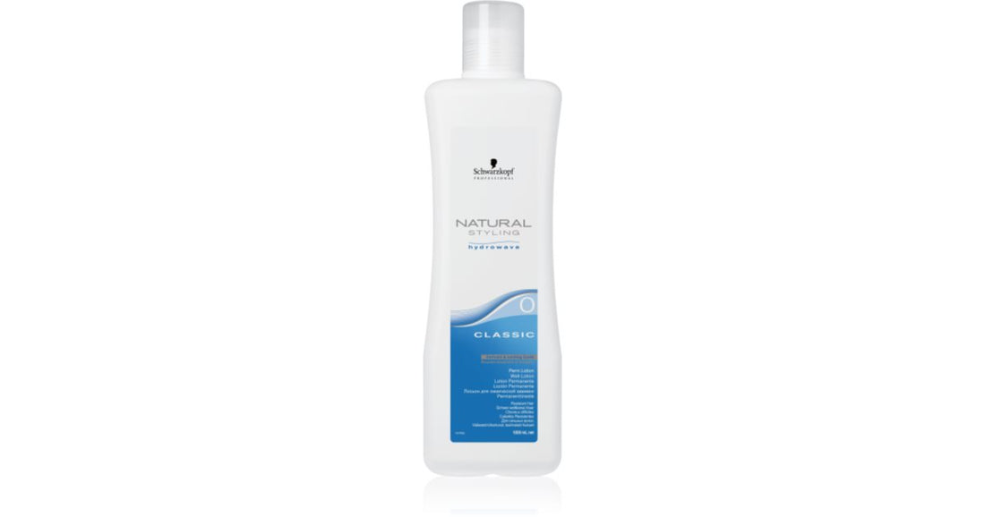 Schwarzkopf Professional 일반 모발용 내추럴 스타일링 하이드로웨이브 영구 웨이브 헤어 0 클래식 1000 ml