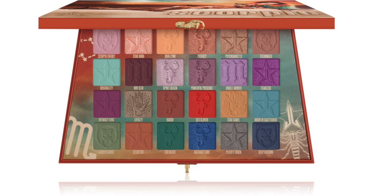 Jeffree Star Cosmetics Scorpio Lidschattenpalette 24×1,5g