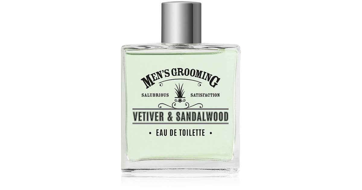 Scottish Fine Soaps Ανδρικό Grooming Vetiver &amp; Sandalwood Eau de Toilette για άνδρες 100 ml