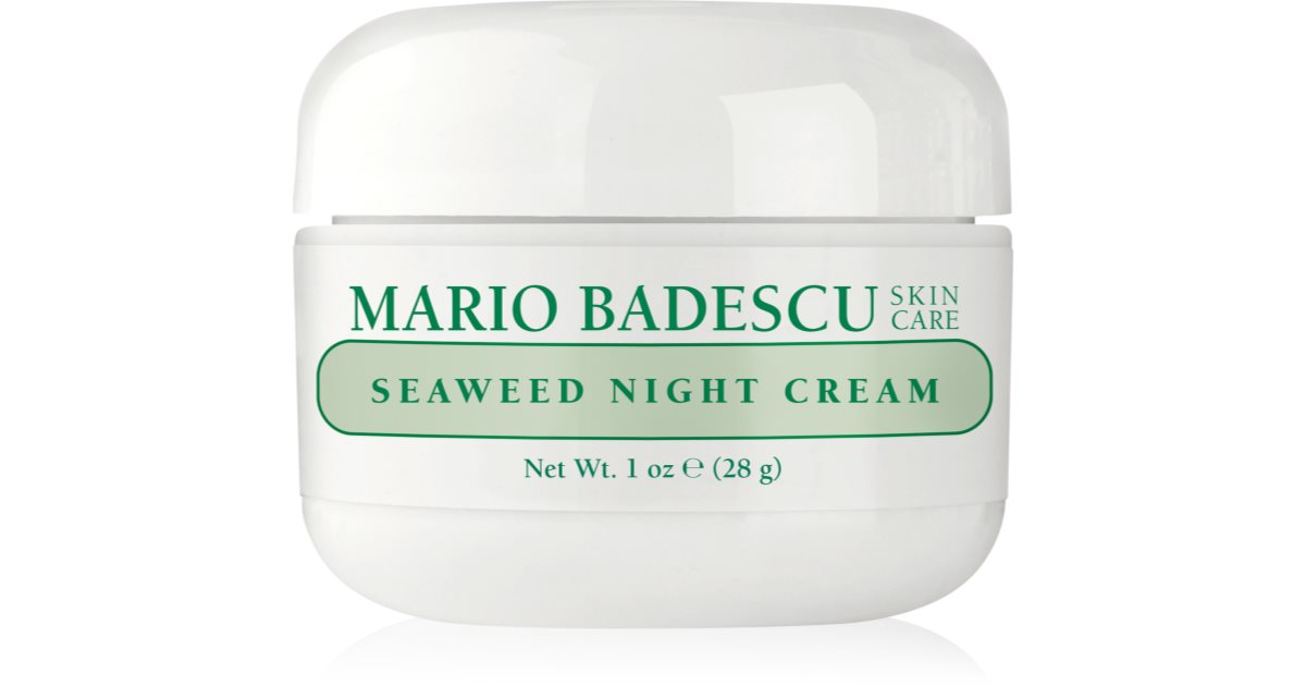 Mario Badescu Seaweed Moisturizing Night Cream with Minerals 28g