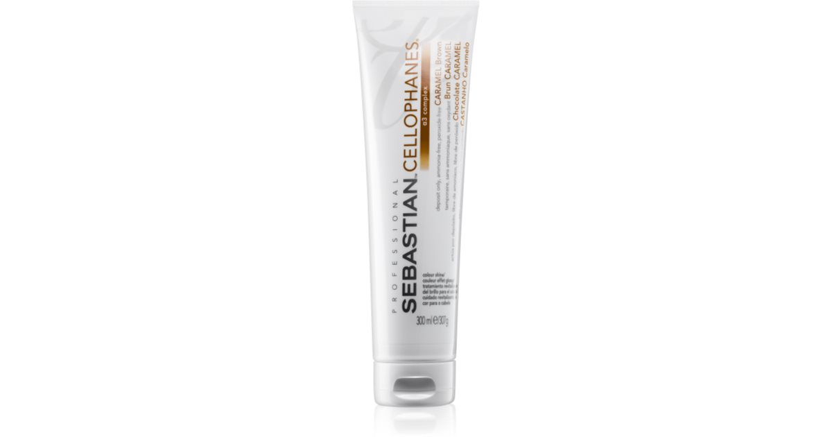 Sebastian Professional Cellophanes maschera triplo uso per capelli colorati Vanilla Blond 300 ml