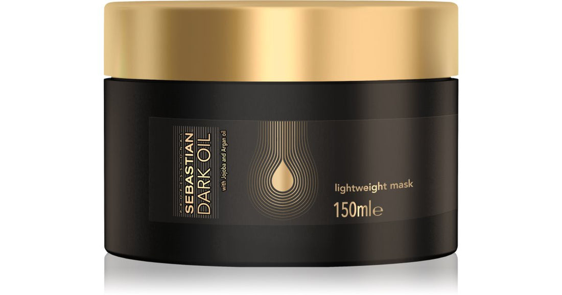 Sebastian Professional Mörk olja maschera närande för glänsande och mjukt hår 150 ml