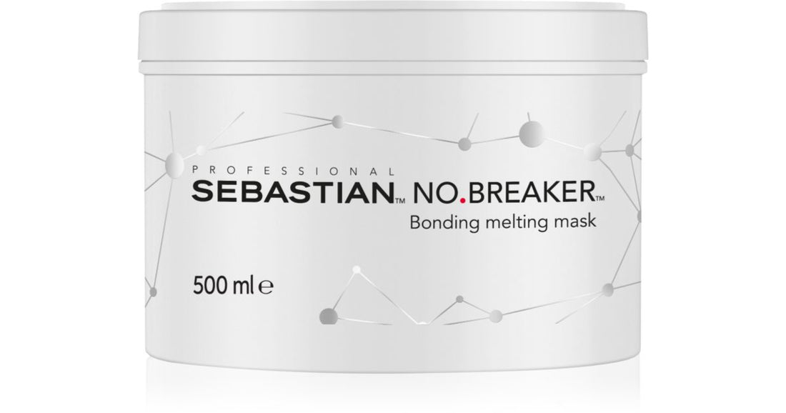 Sebastian Professional No. Fusion de liaison du disjoncteur maschera soin capillaire intense pour cheveux abîmés 500 ml