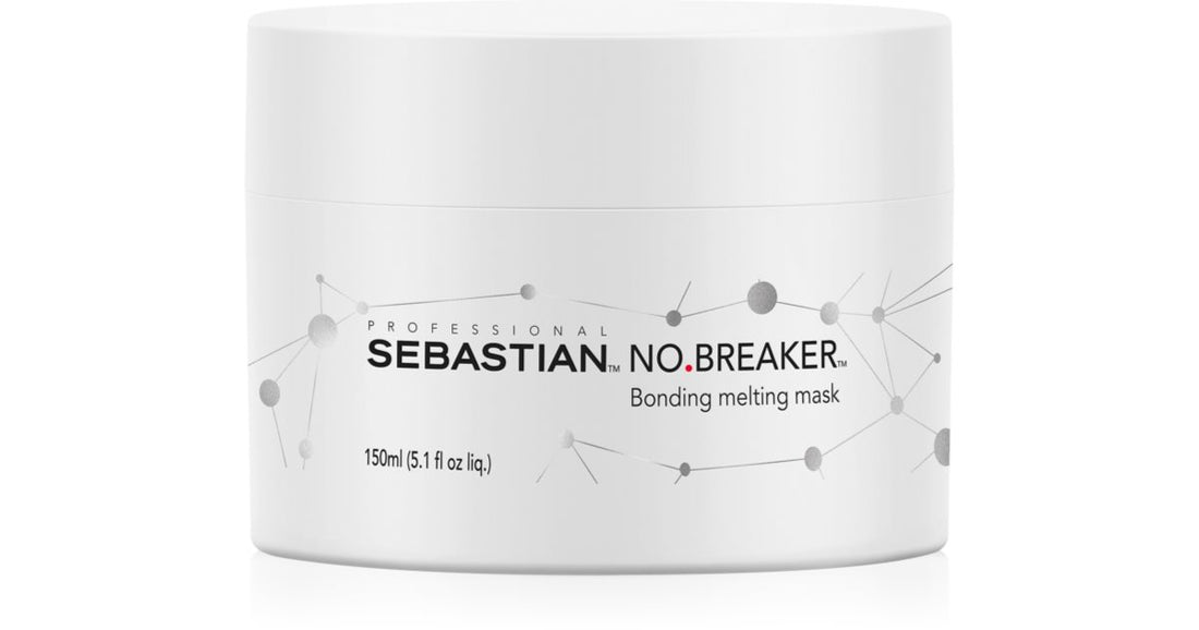 Sebastian Professional No. Fusion de liaison du disjoncteur maschera traitement capillaire intense pour cheveux abîmés 150 ml