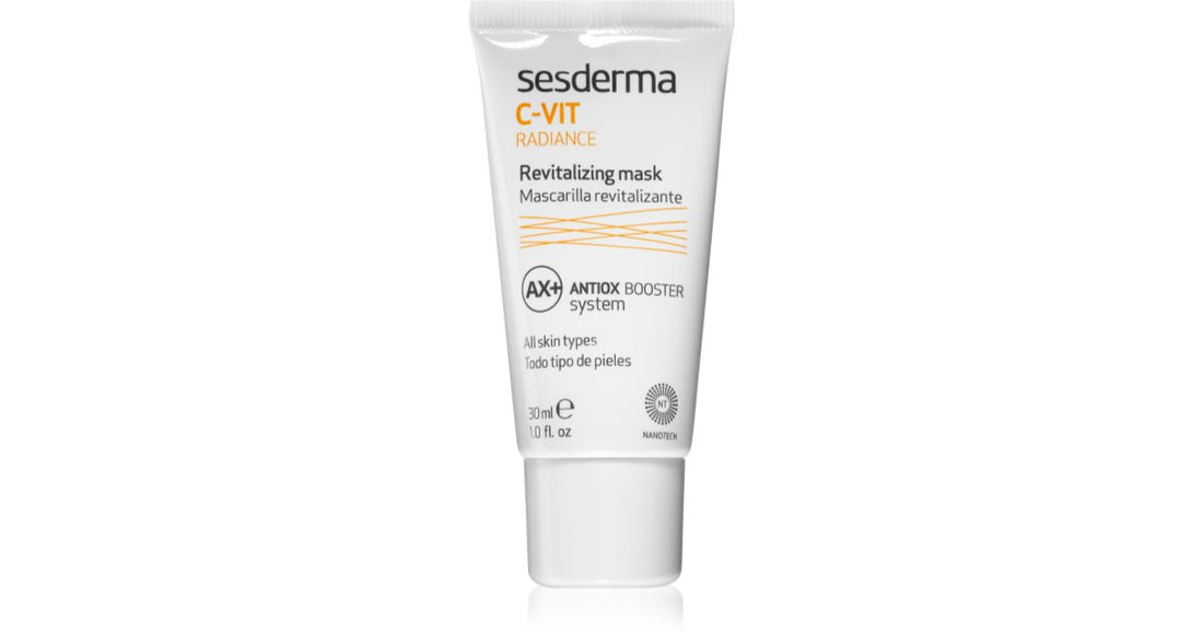 Sesderma C-Vit Radiance maschera illuminator for sliten hud 30 ml