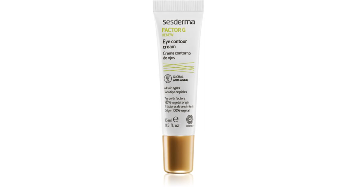 Sesderma Factor G Renew antirimpelcrème voor de oogcontour 15 ml