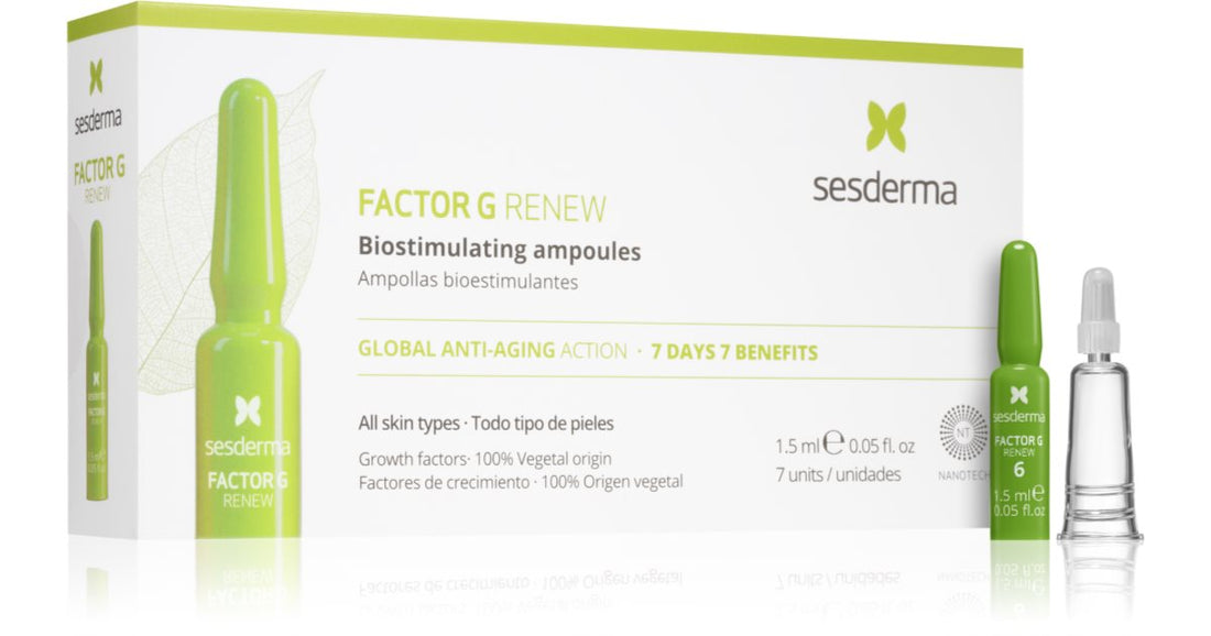 Sesderma Factor G Renew סרום מחייה להצערת העור 7x1.5 מ&quot;ל