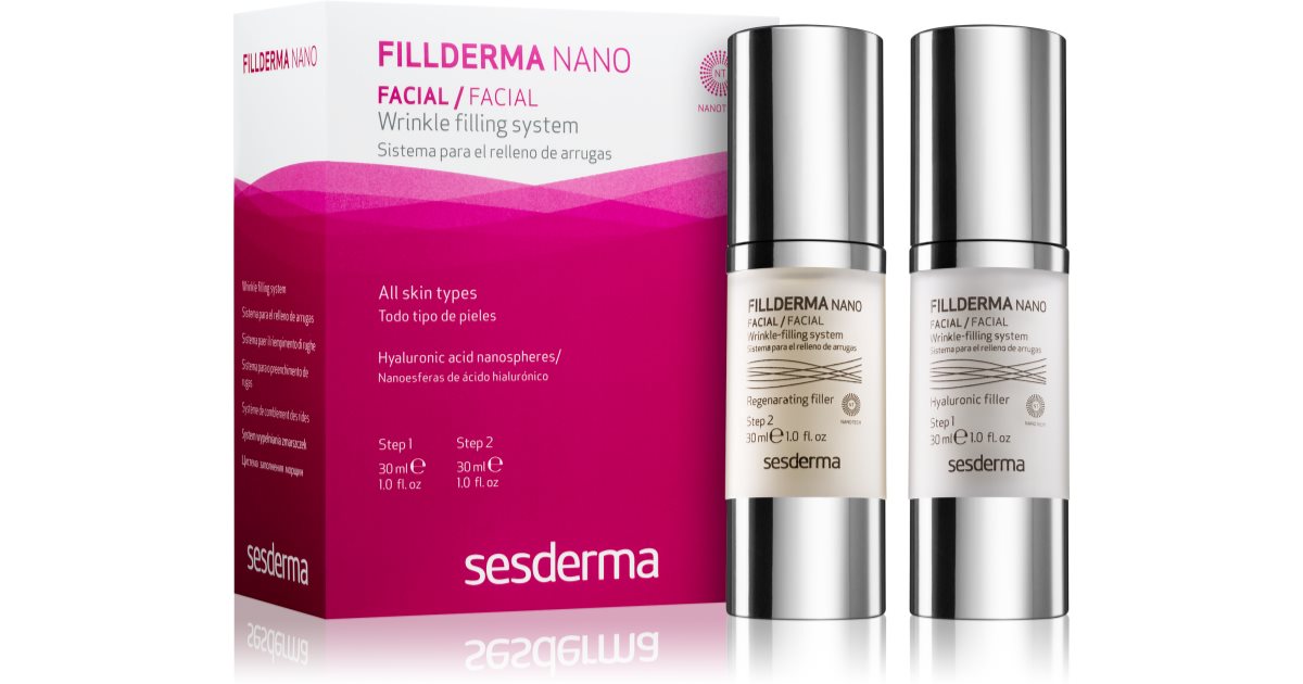 Sesderma Fillderma Nano two-step treatment for the reduction of deep wrinkles 2x30 ml