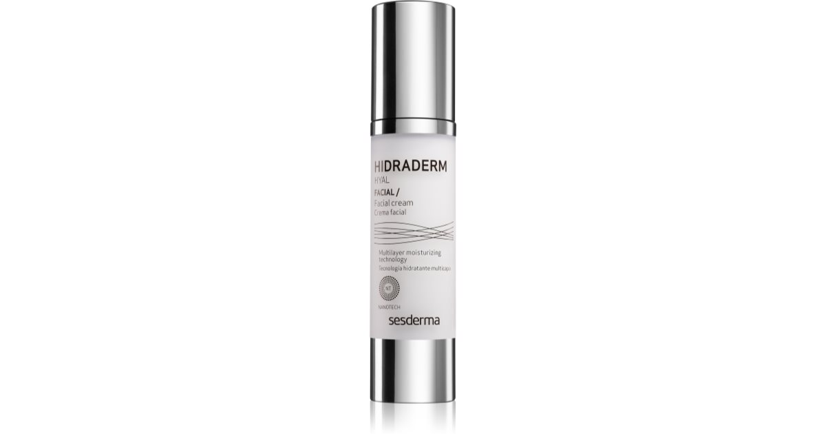 Sesderma Hidrader Hyal Hydrating Cream contre le vieillissement des signes 50 ml