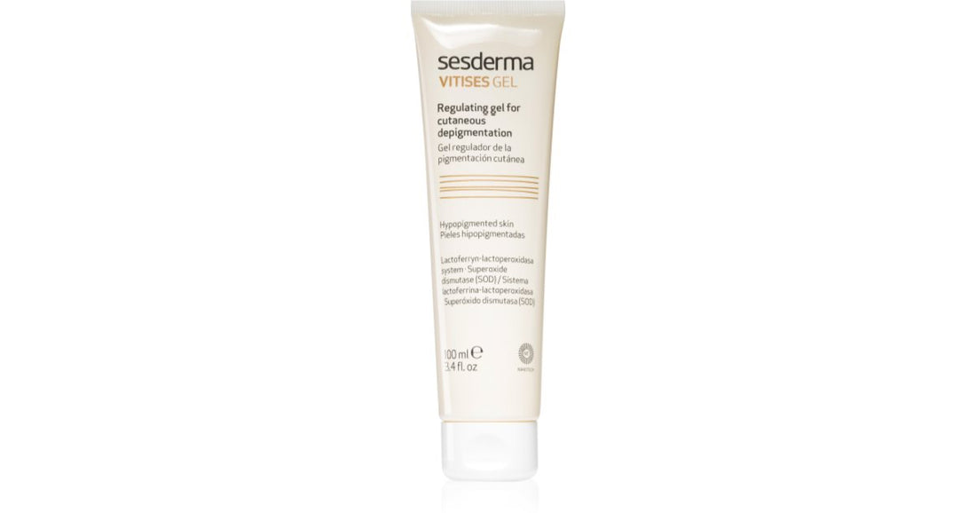 Sesderma Vitises gel per favorire la pigmentazione nel trattamento della vitiligine 100 ml