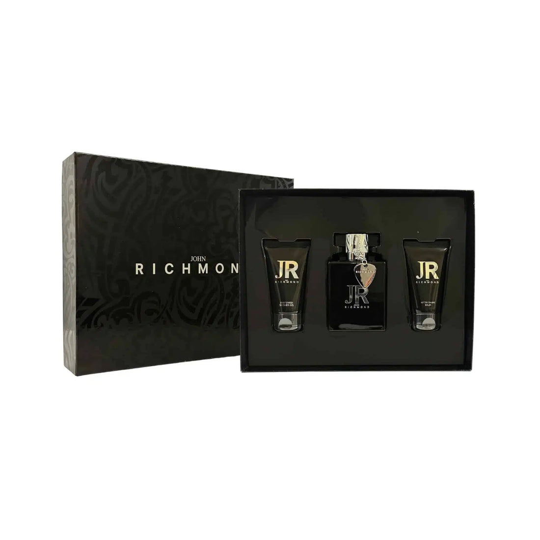 Soubor John Richmond: Eau De Parfum Men 100 ml + Výživný sprchový gel 50 ml + Balzám po holení Men 50 ml