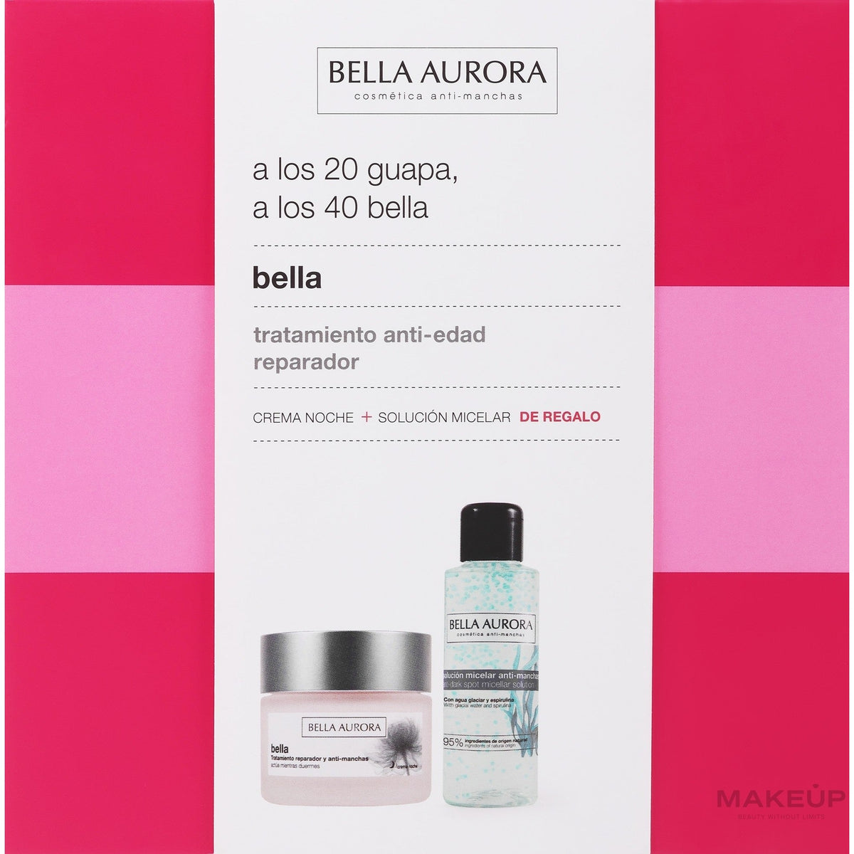 Conjunto noturno Bella Aurora Lindas 2 peças