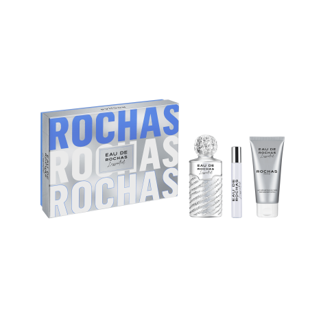 Set Eau Rochas L'essentiel Edt 100 ml Edt 20 ml Corpo 100 ml