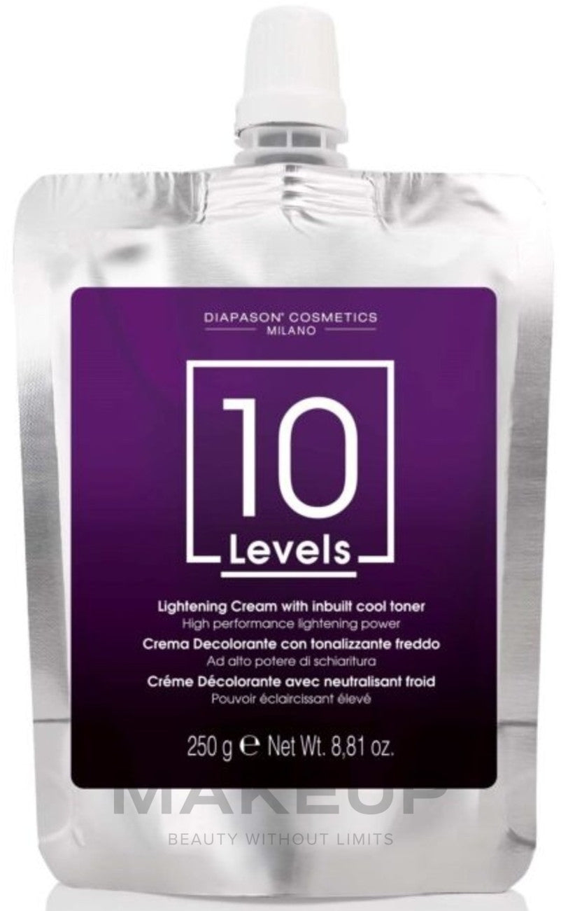 Crema decolorante con tonalizzante freddo DCP Lightening Cream 250 g