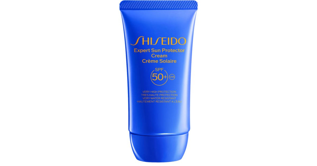 Shiseido Expert SPF 50+ beskyttende vannfast solkrem for ansiktet SPF 50+ 50 ml