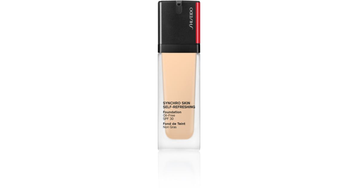 Shiseido Synchro Skin Self-Refreshing fond de ten de lungă durată SPF 30 culoare 120 Ivory 30 ml