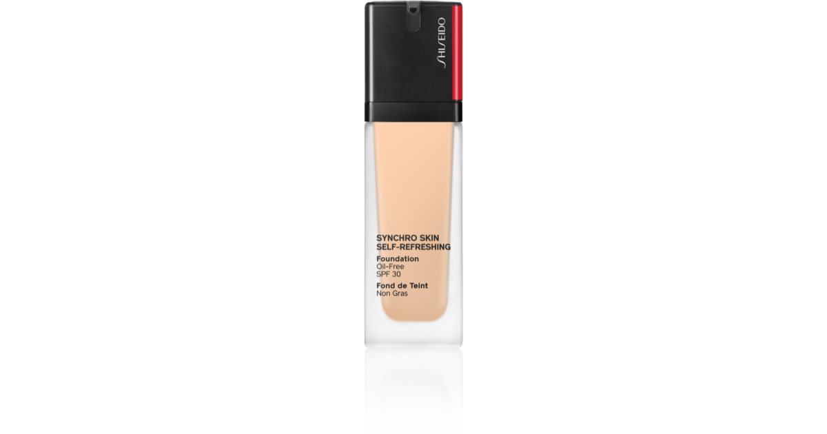 Shiseido Synchro Skin Self-Refreshing long-lasting foundation SPF 30 kleur 330 Bamboe 30 ml