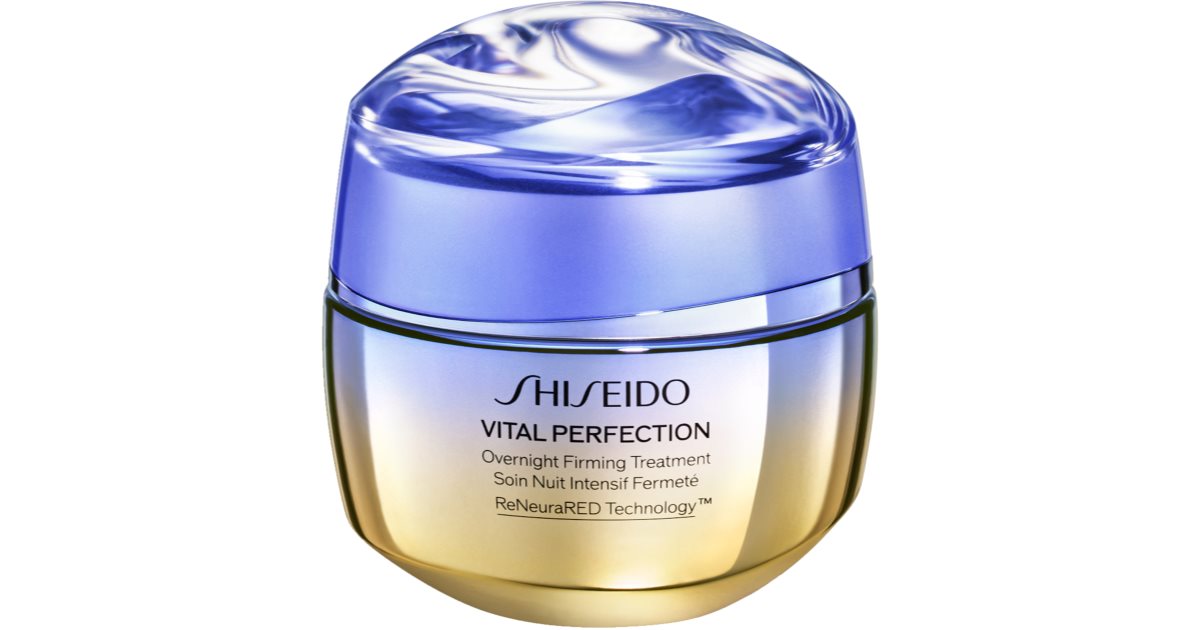 Shiseido Vital Perfection Overnight Advanced Treatment lyftande och uppstramande nattkräm 50 ml