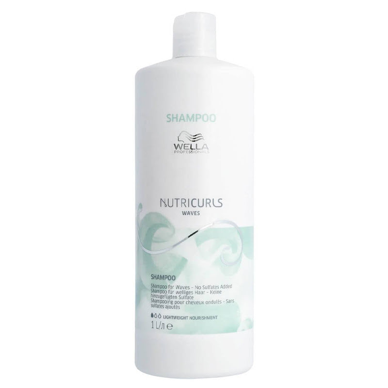 Wella Nutricurls Waves Shampoo 1000ml 