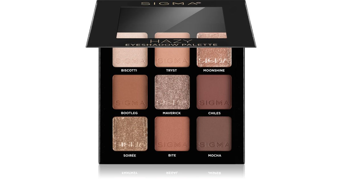 Sigma Beauty Paletka očních stínů Spicy Palette 9 g