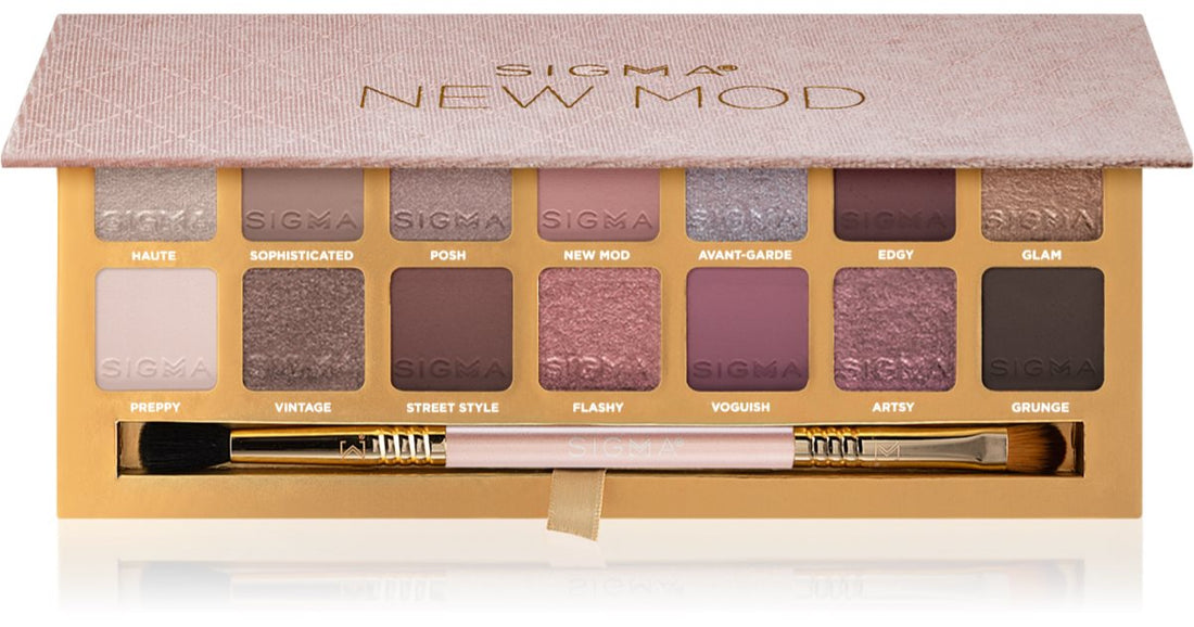 Paleta de fard de pleoape Sigma Beauty New Mod 208,2 g