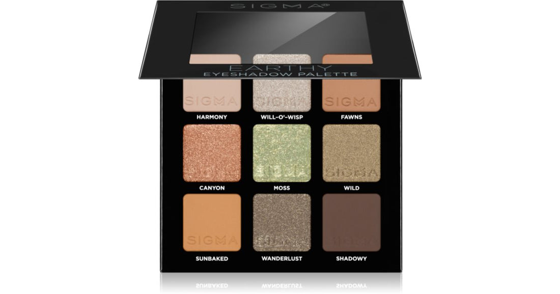 Sigma Beauty Paleta cieni do powiek Party on The Go Earthy 9 g