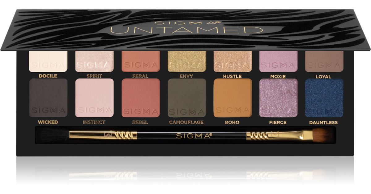 Sigma Beauty Untamed Eyeshadow Palette 19,32 g