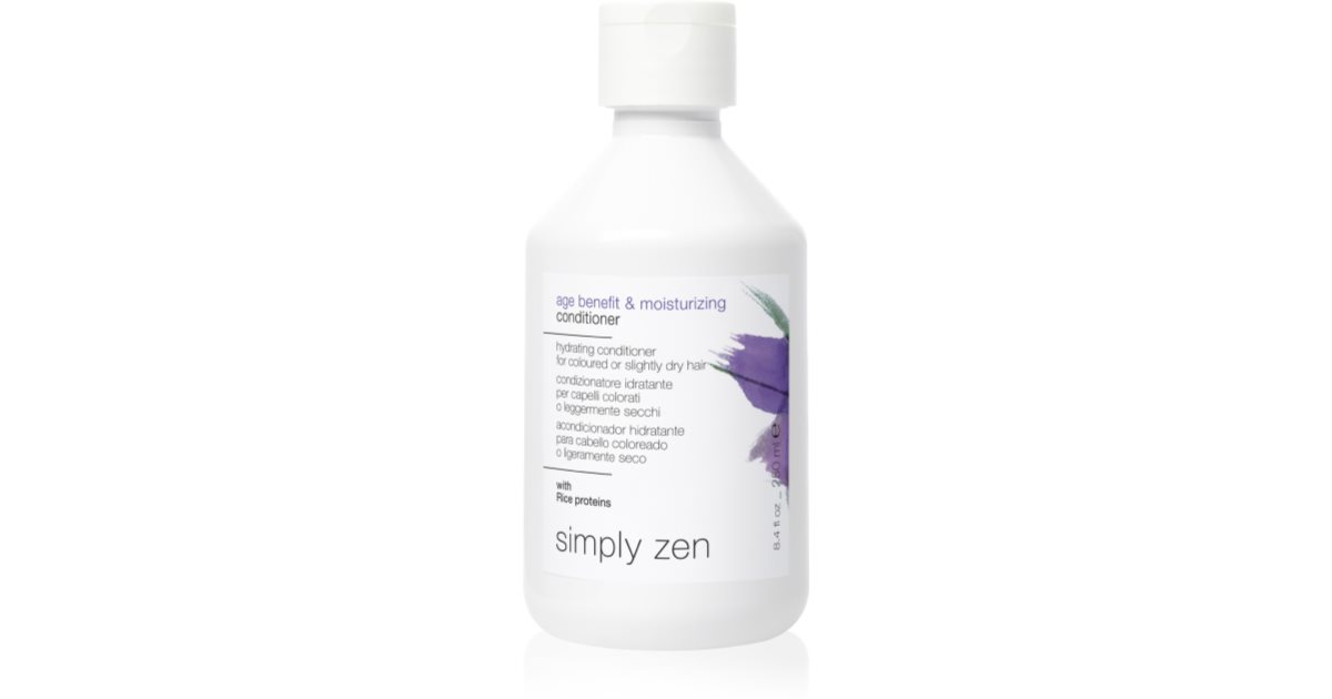 Simply Zen Age Benefit balsamo idratante per capelli tinti 1000 ml