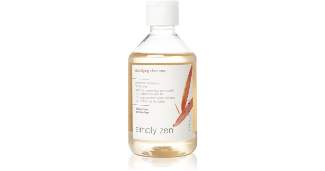 Simply Zen Champú espesante densificante para cabello quebradizo 1000 ml