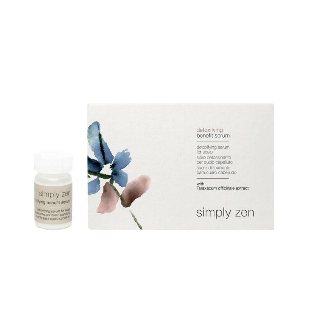 세트 Simply Zen 해독용 두피 트리트먼트 세럼 해독 12개 5ml