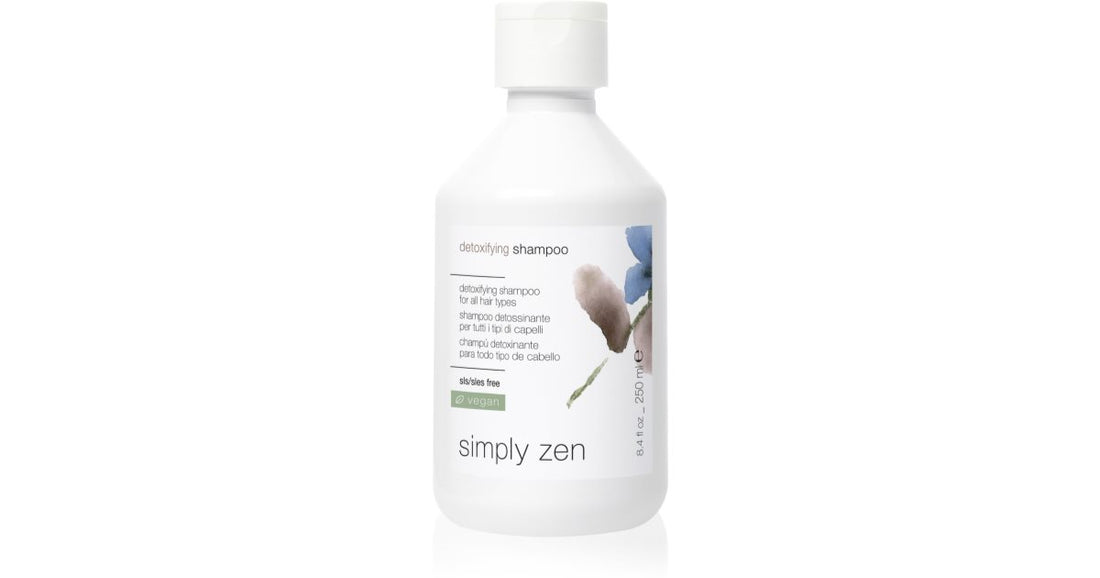 Simply Zen Entgiftendes, entgiftendes Reinigungsshampoo für alle Haartypen, 1000 ml