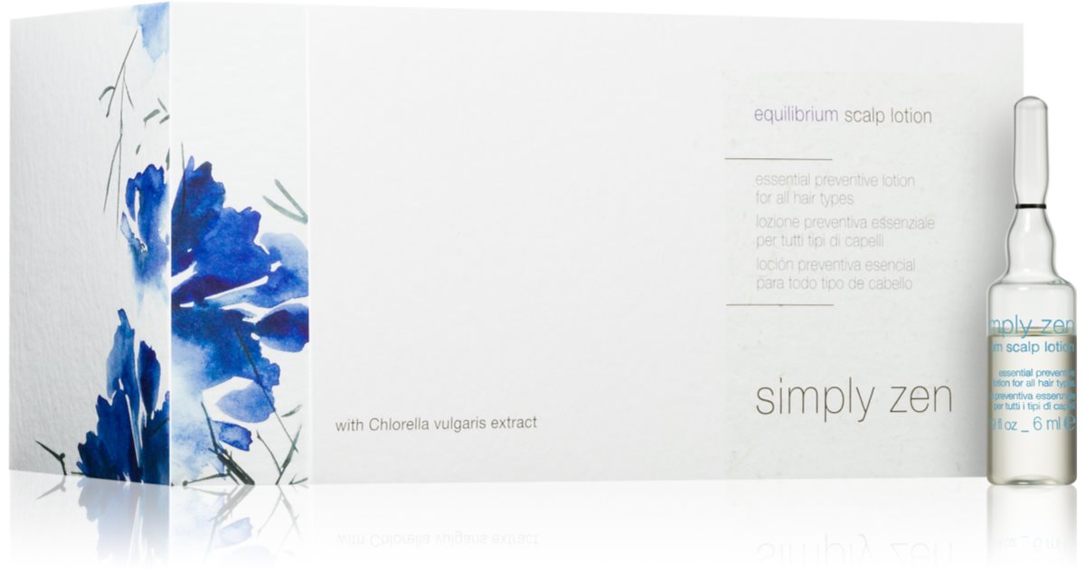 Simply Zen Equilibrium Lozione cuoio capelluto 8x6 ml