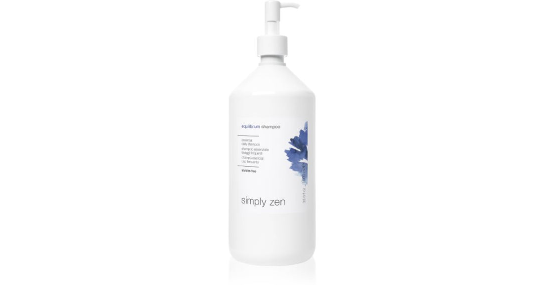 Simply Zen Equilibrium Shampoo toistuvaan hiusten pesuun 1000 ml