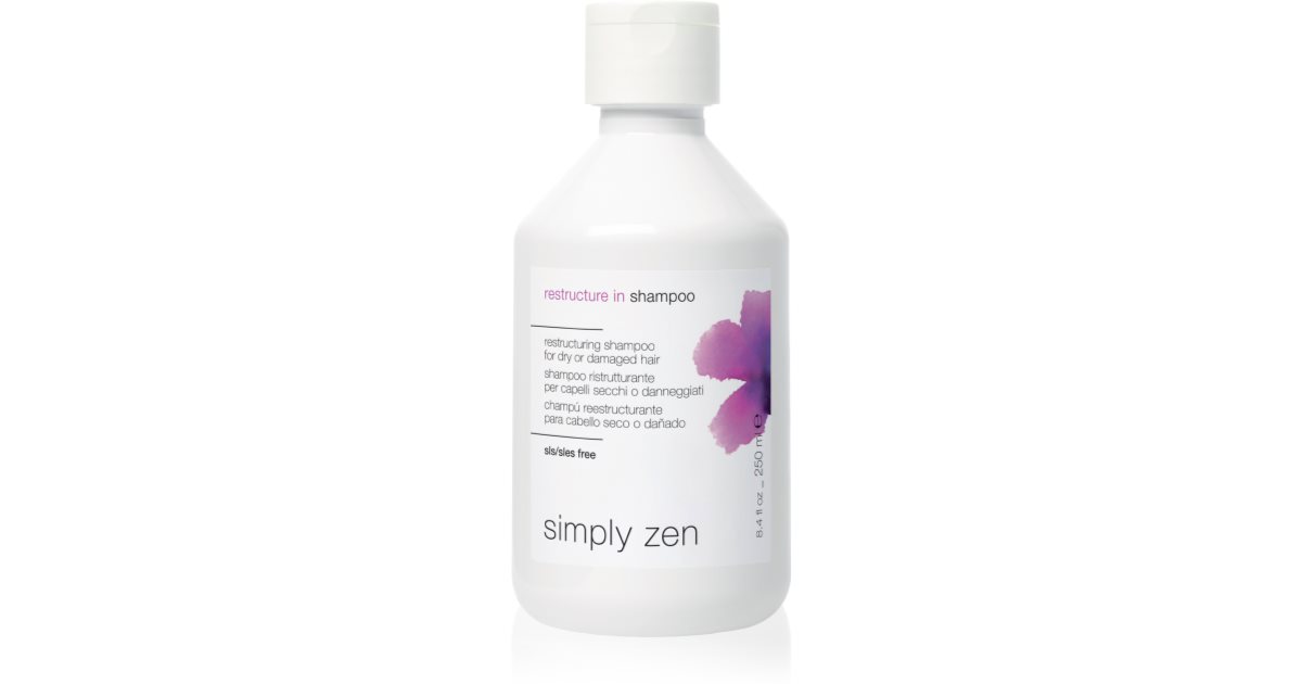 Simply Zen Restructure In shampoo for damaged and dry hair 1000 ml