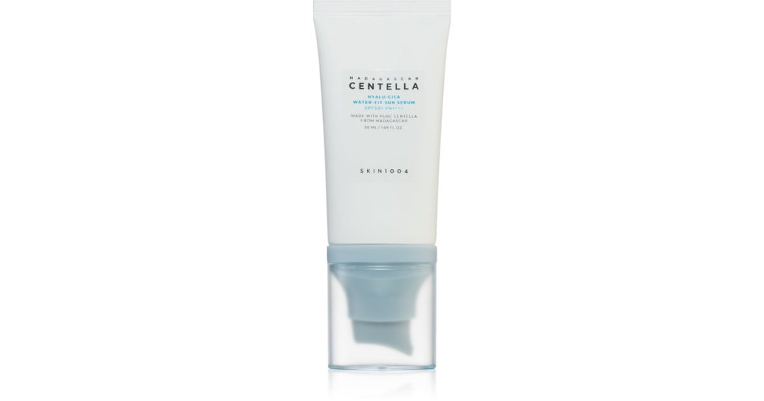 SKIN1004 Μαδαγασκάρη Centella Hyalu-Cica Water-Fit προστατευτικός ορός με ενυδατική δράση SPF 50+ 50 ml