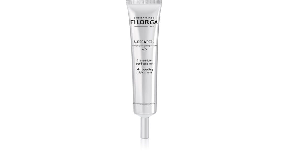 FILORGA SLEEP &amp; PEEL 4.5 crema notte rigenerante con AHA Acids 40 ml