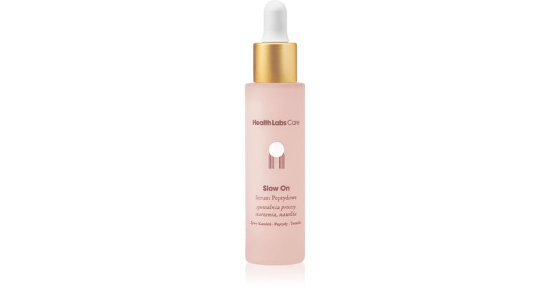 Health Labs Care Slow On smoothing serum for hydrated and radiant skin with peptides 30 ml 