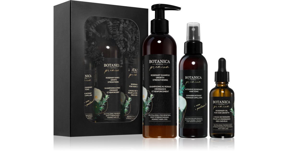 Soaphoria Botanica Slavica Caja regalo Romero (para cabello) 3uds