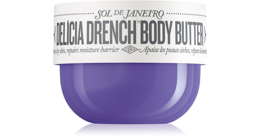 Sol de Janeiro Delicia Drench Intense Hydrating Body Butter for Dry Skin 240ml