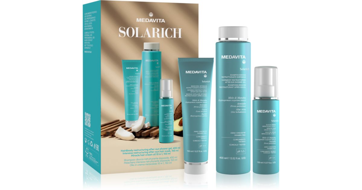 Medavita Solarich Solarich presentförpackning för damer 3 st 
