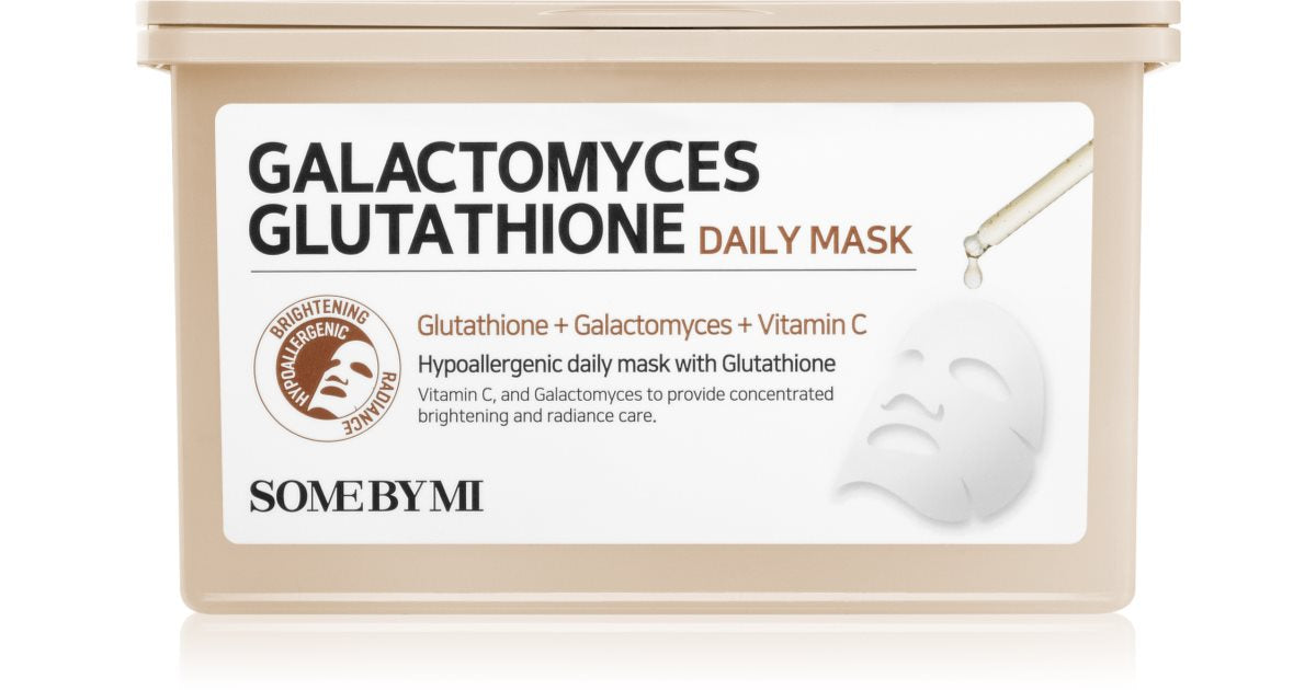 חבילת מסכות יומית של Some By Mi Galactomyces Glutathione 30 יחידות