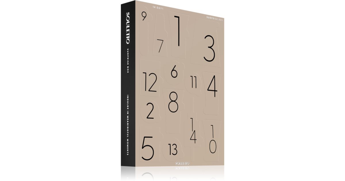 Souletto Verrassingsdoos Adventskalender 1 doppen.