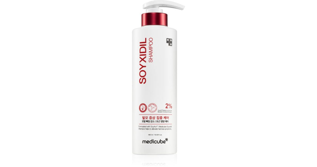 medicube Soyxidil Shampoo shampoo trattante e rinforzante anti-caduta dei capelli 490 ml